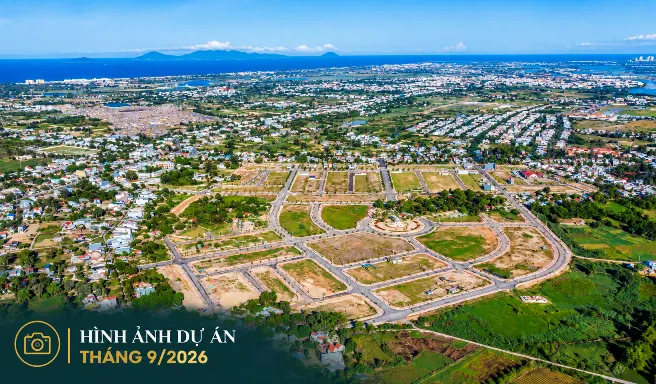 Các lô đất nền đã phân lô tại New Green Villa Hội An