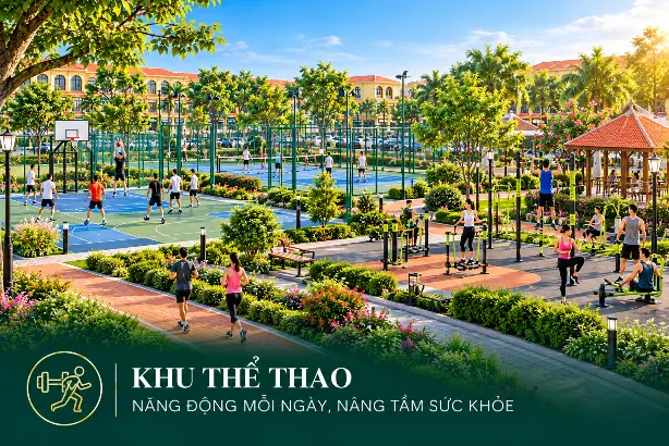 Khu thể thao New Green Villa Hội An